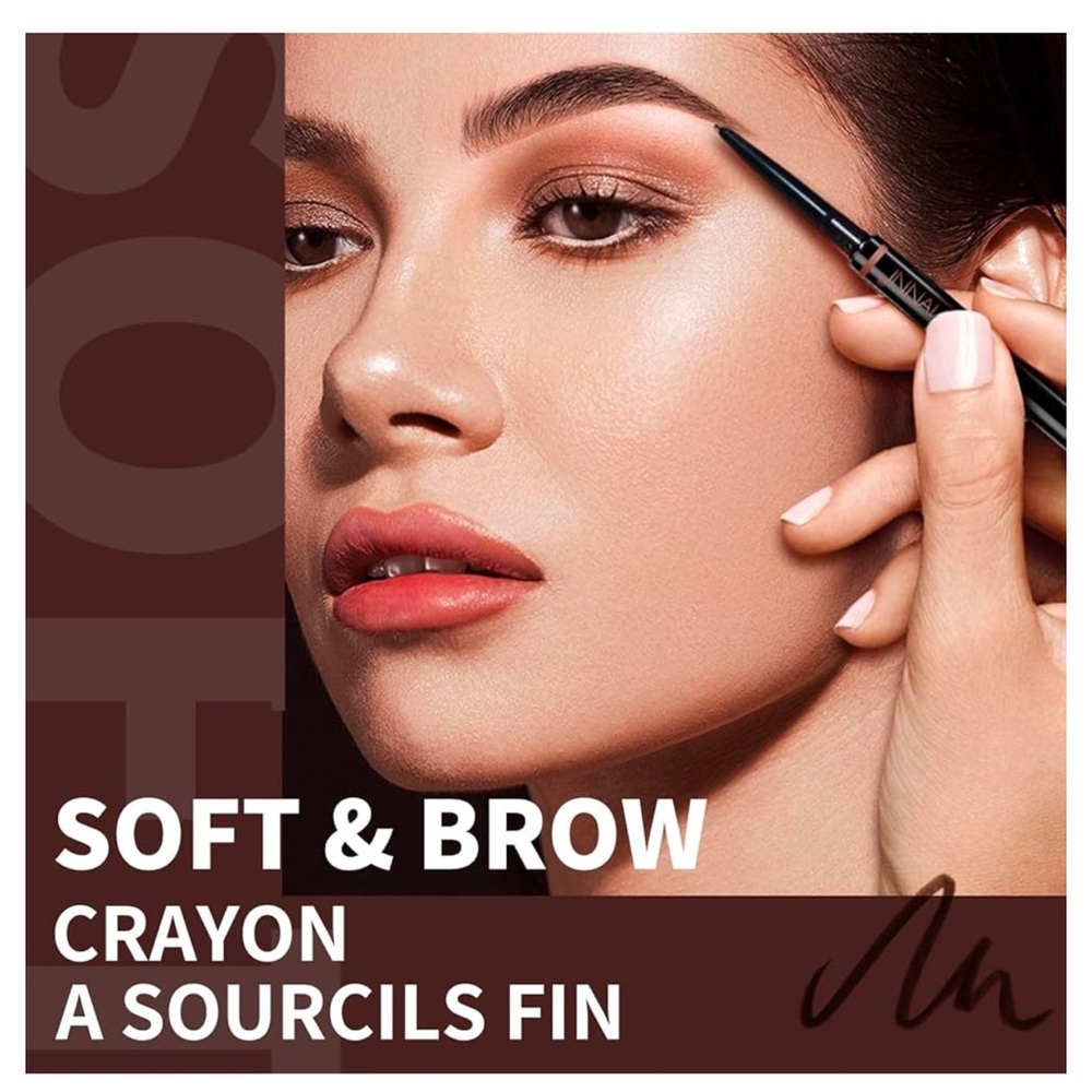 New💕Eye brown pencil Dark brown set of 4💕